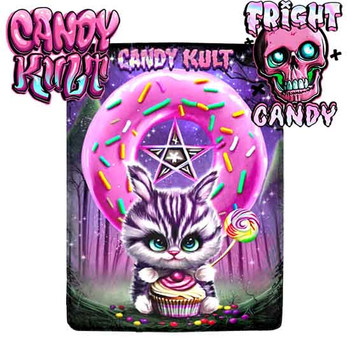 Bunny Donut Pentagram Fright Candy Micro Fleece Blanket