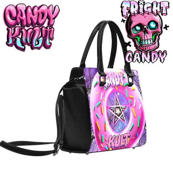 Candy Kult Donut Pentagram Crossbody Handbag