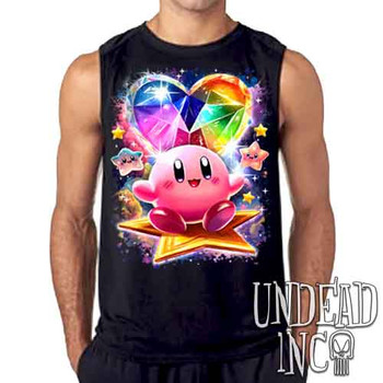 Kirby Crystal Heart - Mens Sleeveless Shirt