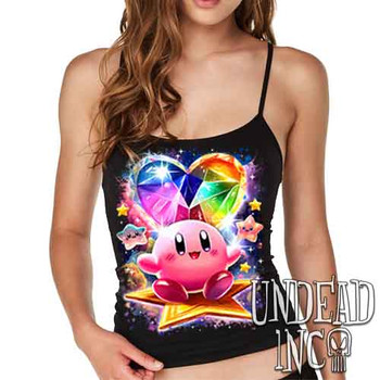 Kirby Crystal Heart - Petite Slim Fit Tank