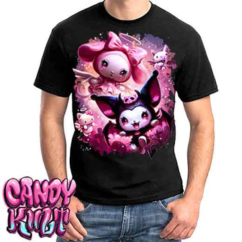 Good Vs Evil Kawaii Candy - Mens T Shirt