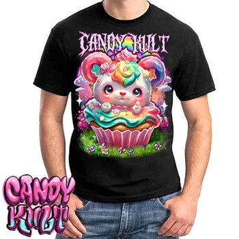 Hardcore Rainbow Bear Retro Candy - Mens T Shirt