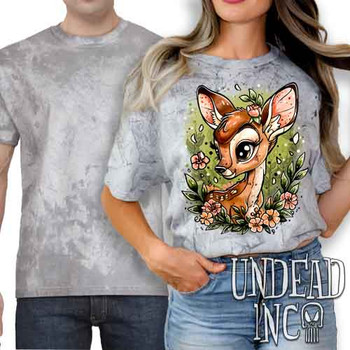 Bambi Tattoo Art - UNISEX COLOUR BLAST SMOKE T-Shirt