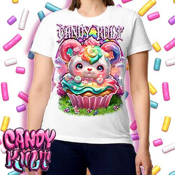 Hardcore Rainbow Bear Retro Candy - Women's REGULAR WHITE T-Shirt