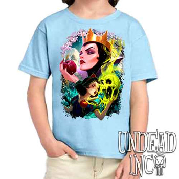 Wicked Elegance - Kids Unisex BLUE Girls and Boys T shirt