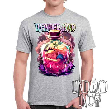 Dreaming Of Wonderland - Men's Light Grey T-Shirt