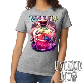 Dreaming Of Wonderland - Women's REGULAR GREY T-Shirt