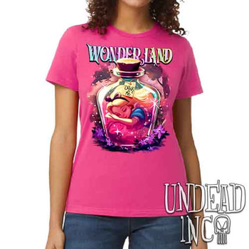 Dreaming Of Wonderland - Women's REGULAR PINK T-Shirt