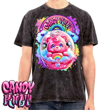Capsule From Care-A-Lot Retro Candy - UNISEX STONE WASH T-Shirt