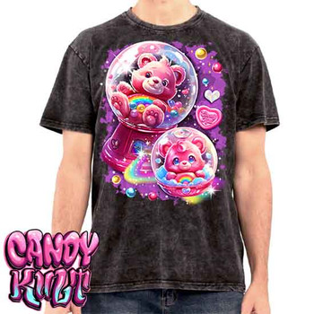 Gumball Wishes Retro Candy - UNISEX STONE WASH T-Shirt