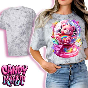 Care-A-Lot Gumball Machine Retro Candy - UNISEX COLOUR BLAST SMOKE T-Shirt