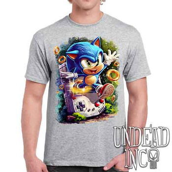 Sonic Blast From The Past - Men's Light Grey T-Shirt