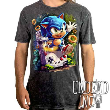 Sonic Blast From The Past - UNISEX STONE WASH T-Shirt