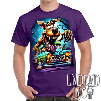 Mystery Machine Monster - Men's Purple T-Shirt