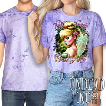 Tinkerbell Pixie Dust - UNISEX COLOUR BLAST PURPLE T-Shirt