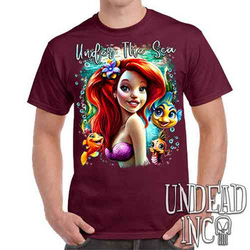 Under The Sea - Men's  Maroon T-Shirt
