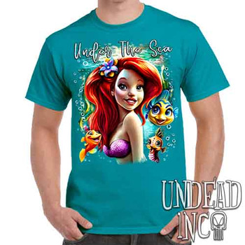 Under The Sea - Men's Teal T-Shirt
