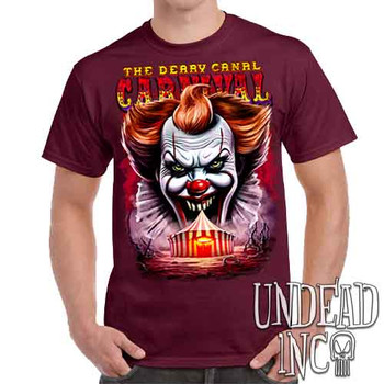 Derry Canal Carnival - Men's  Maroon T-Shirt
