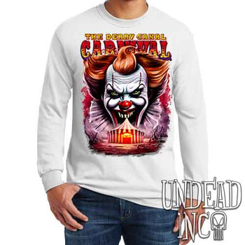 Derry Canal Carnival - Men's Long Sleeve WHITE Tee