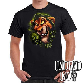 Villains Scar "Long live the king" Lion King - Mens T Shirt