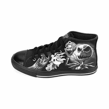 Nightmare Before Christmas Men’s Classic High Top Canvas Shoes