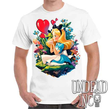 Vintage Wonderland - Men's White T-Shirt