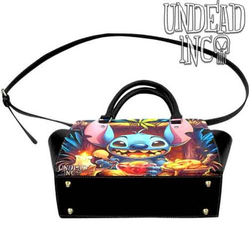Stitch Tiki Bar Undead Inc PU Leather Shoulder / Hand Bag