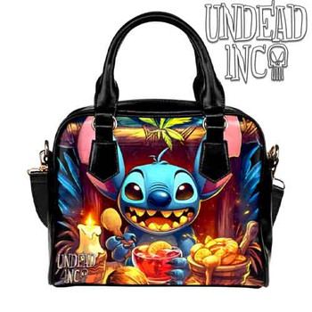 Stitch Tiki Bar Undead Inc Shoulder / Hand Bag
