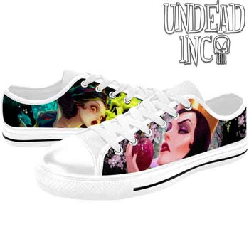 Wicked Elegance White LADIES Canvas Shoes
