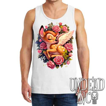 Bambi Cherub - Men's WHITE Tank Singlet