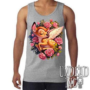 Bambi Cherub - Men's GREY Tank Singlet