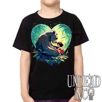 Heart Of The Jungle - Kids Unisex Girls and Boys T shirt