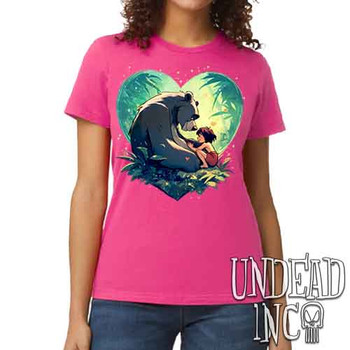 Heart Of The Jungle - Women's REGULAR PINK T-Shirt