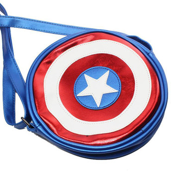 Captain America Shield Logo Cross Body Bag