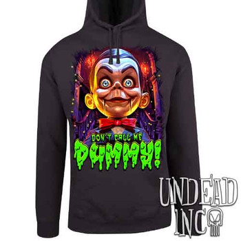 Slappy Don't Call Me Dummy - Mens / Unisex CHARCOAL Fleece Hoodie