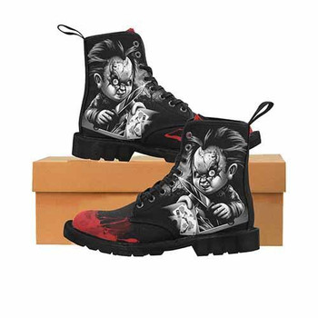 Chucky Back & Grey Variant MENS Undead Inc Boots