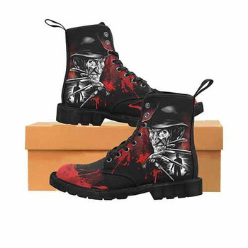 Freddy Krueger Black & Grey Variant LADIES Undead Inc Boots