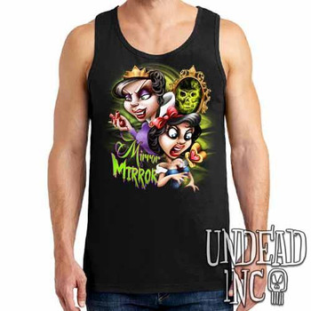 Snow White Mirror Mirror - Mens Tank Singlet