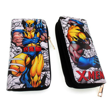 X-Men Wolverine Comic Book Style Long Line Wallet Purse