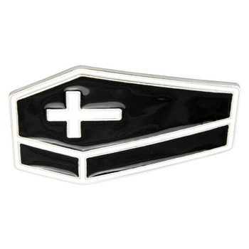 Coffin Gothic Belt Buckle