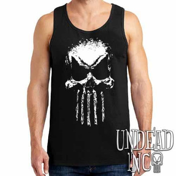 Undead Inc Mortis Skull - Mens Tank Singlet