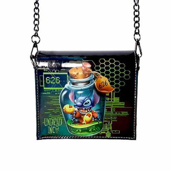 Stitch 626 Undead Inc Shoulder Bag With Removable Chain