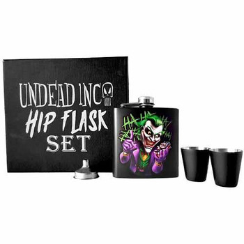 Joker Undead Inc Hip Flask Set