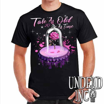 Tale As Old As Time Enchanted Rose - Mens T Shirt