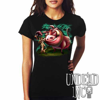 Timon & Pumba - Ladies T Shirt