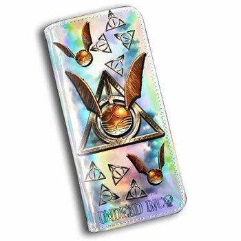 Harry Potter Deathly Snitch Undead Inc Hologram Long Line Wallet Purse