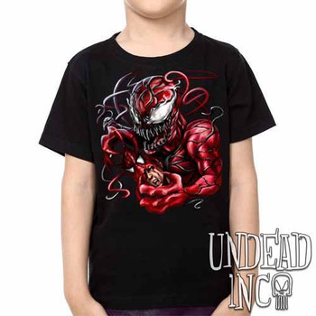 Carnage Spider-man - Kids Unisex Girls and Boys T shirt Clothing