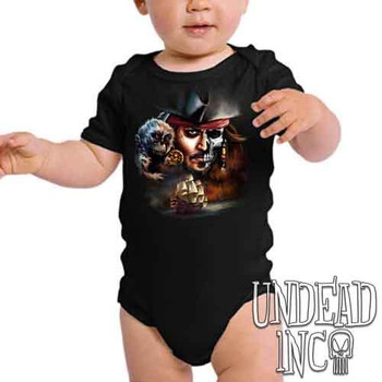 Pirates Of The Caribbean Undead Jack Sparrow - Infant Onesie Romper