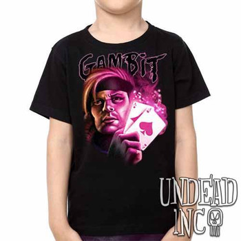 X-men Gambit -  Kids Unisex Girls and Boys T shirt Clothing