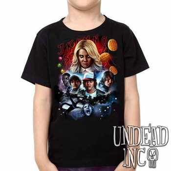 Stranger Things -  Kids Unisex Girls and Boys T shirt Clothing